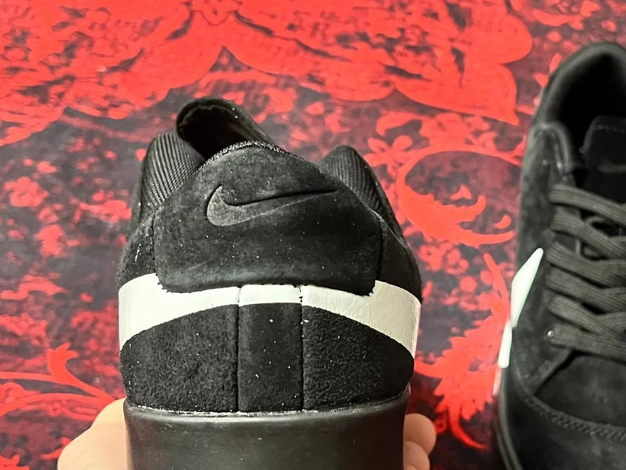 Кеды Nike Blazer low черные - миниатюра 4