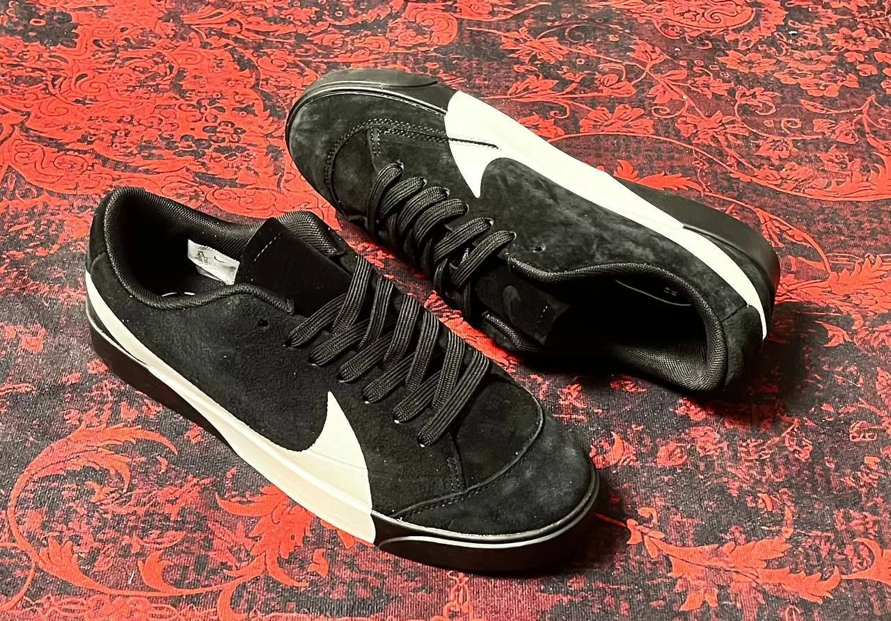 Кеды Nike Blazer low черные - миниатюра 5