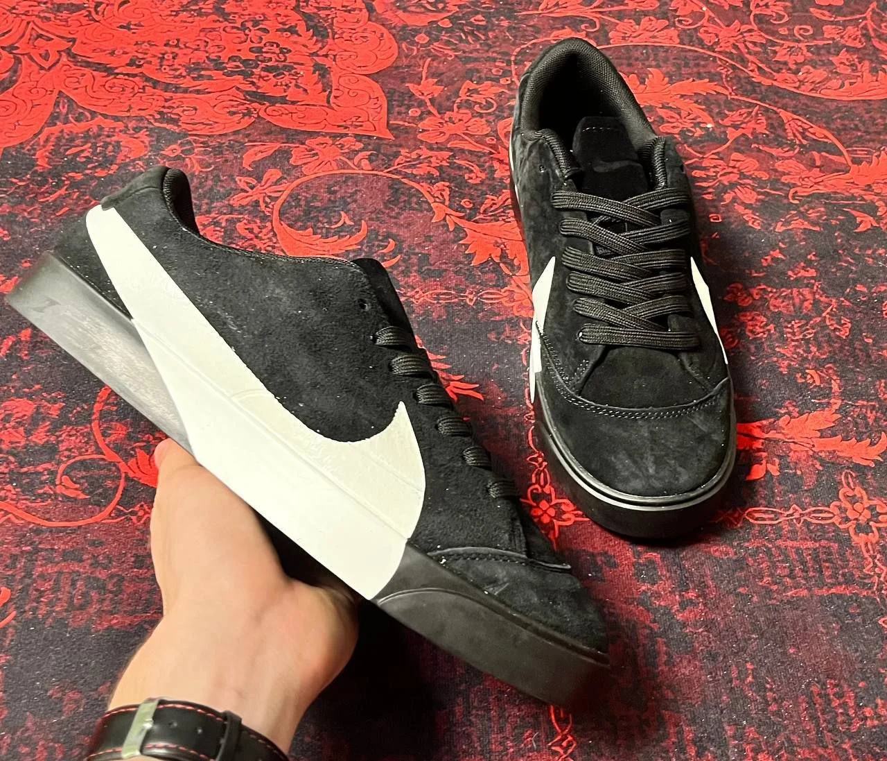 Кеды Nike Blazer low черные - миниатюра 8