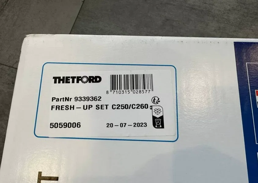 Кассета для туалета Thetford C250/С260 - миниатюра 5
