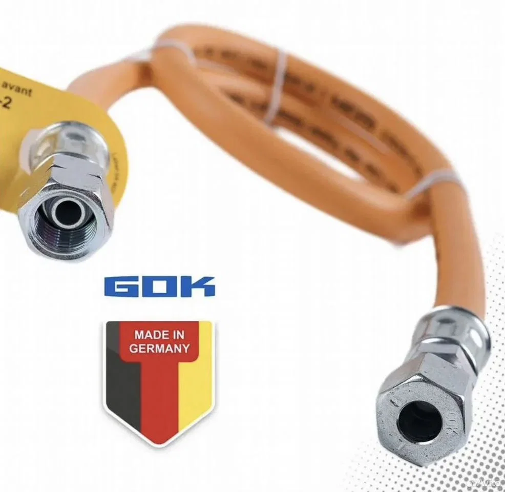 Шланг Gok 75см, 1/4LH x Rvs8 - изображение 1