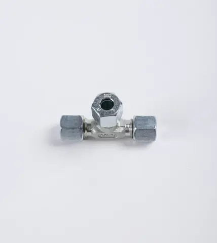 Фитинг GOK 07 714 00 тройник 8x8x8 мм для газа