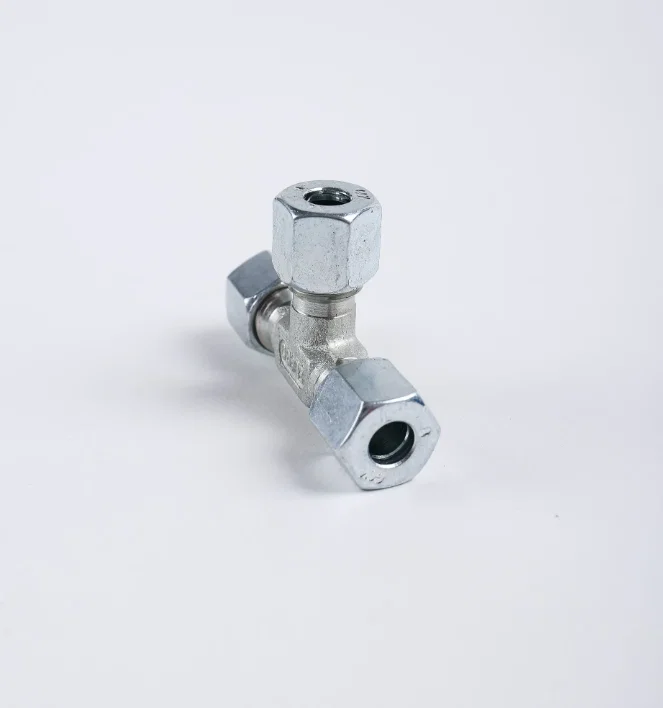 Фитинг GOK 07 714 00 тройник 8x8x8 мм для газа - миниатюра 2