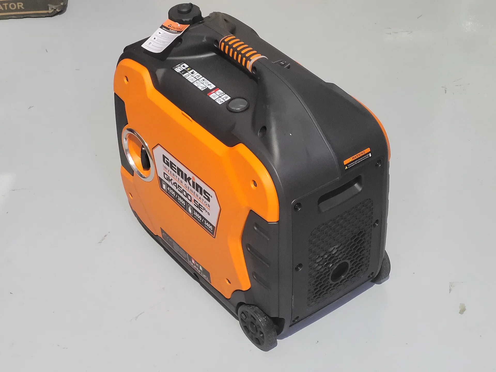 Двухтопливный генератор Genkins GK4000iS (газ/бензин) - миниатюра 7
