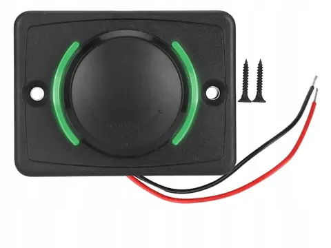 USB‑розетка 3.1A, 12/24V, QC37706‑04, с крышкой