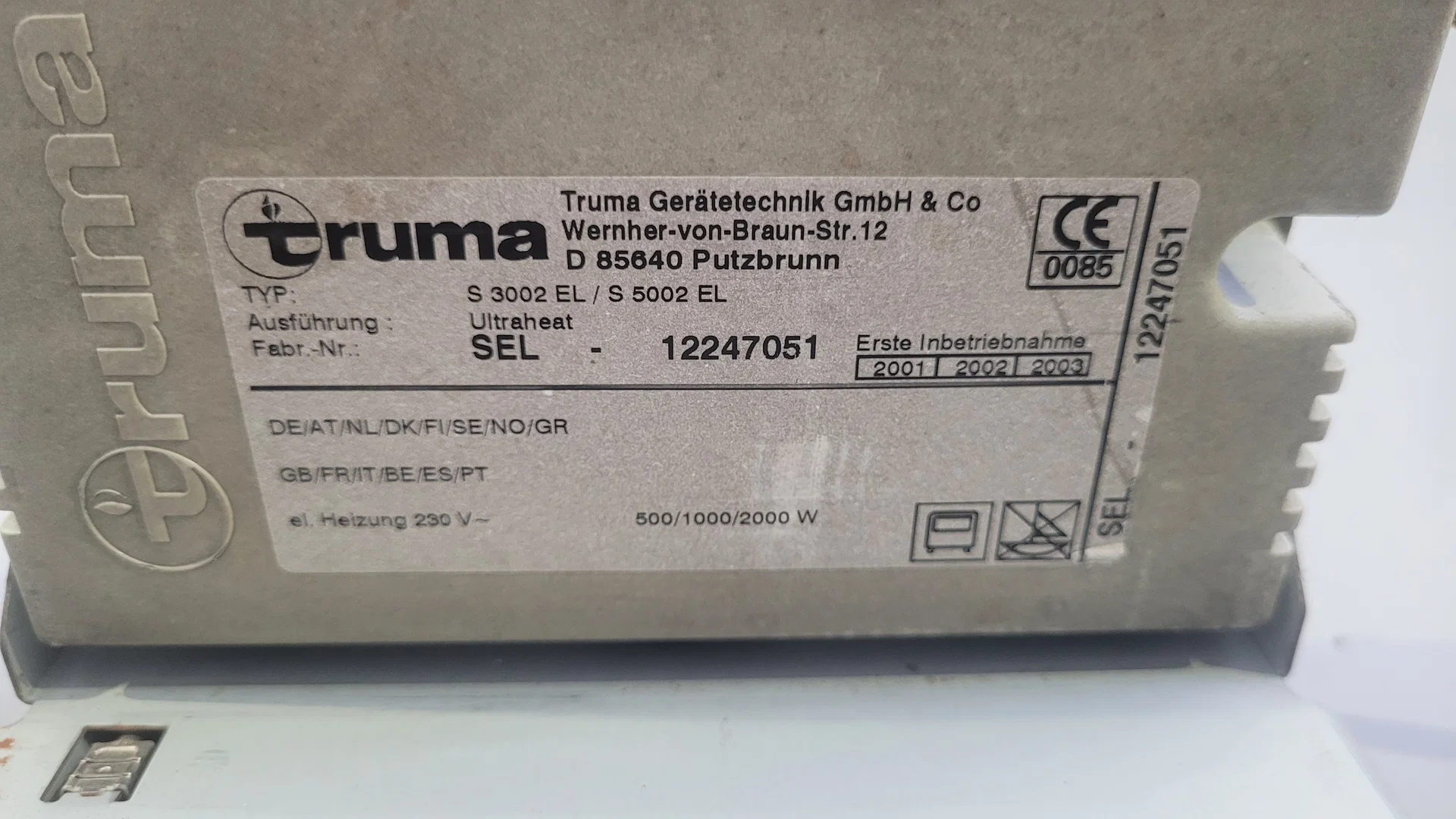 ТЭН Truma Ultraheat S3002 EL / S5002 EL - миниатюра 2