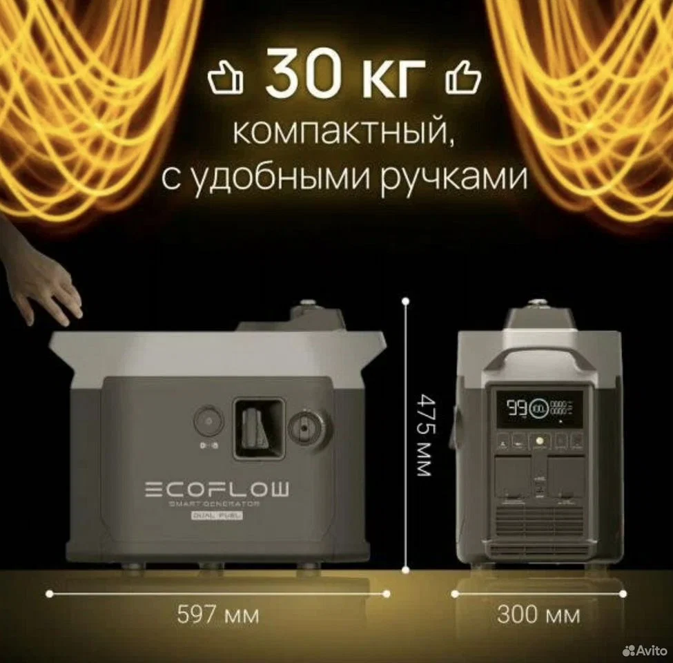 Двухтопливный умный генератор EcoFlow - миниатюра 7