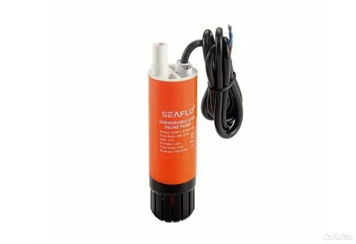 Насос погружной seaflo sfsp1-G200-03B - миниатюра 3