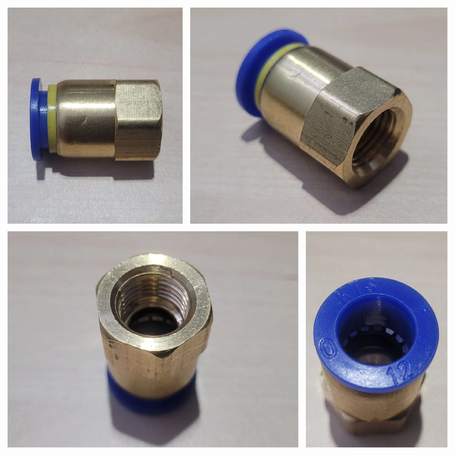 Штуцер быстросъёмный 1/4"×12 мм PCF12-4 - миниатюра 2