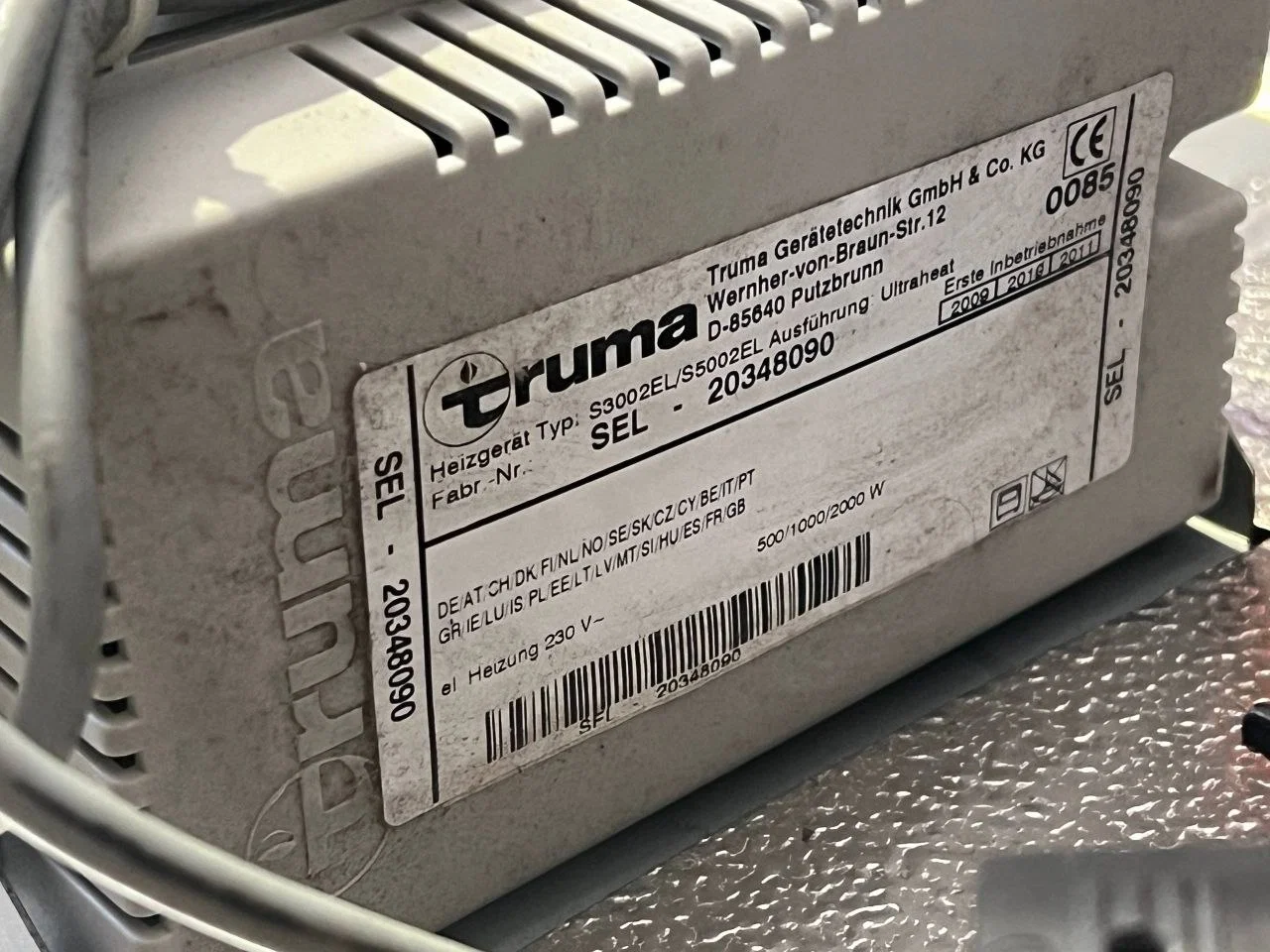 Печка Truma 3002 в сборе б/у - миниатюра 6