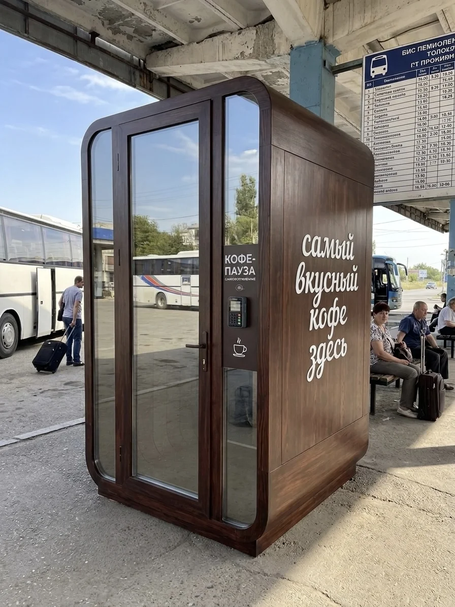 Кофейня самообслуживания, Кофейня - миниатюра 2