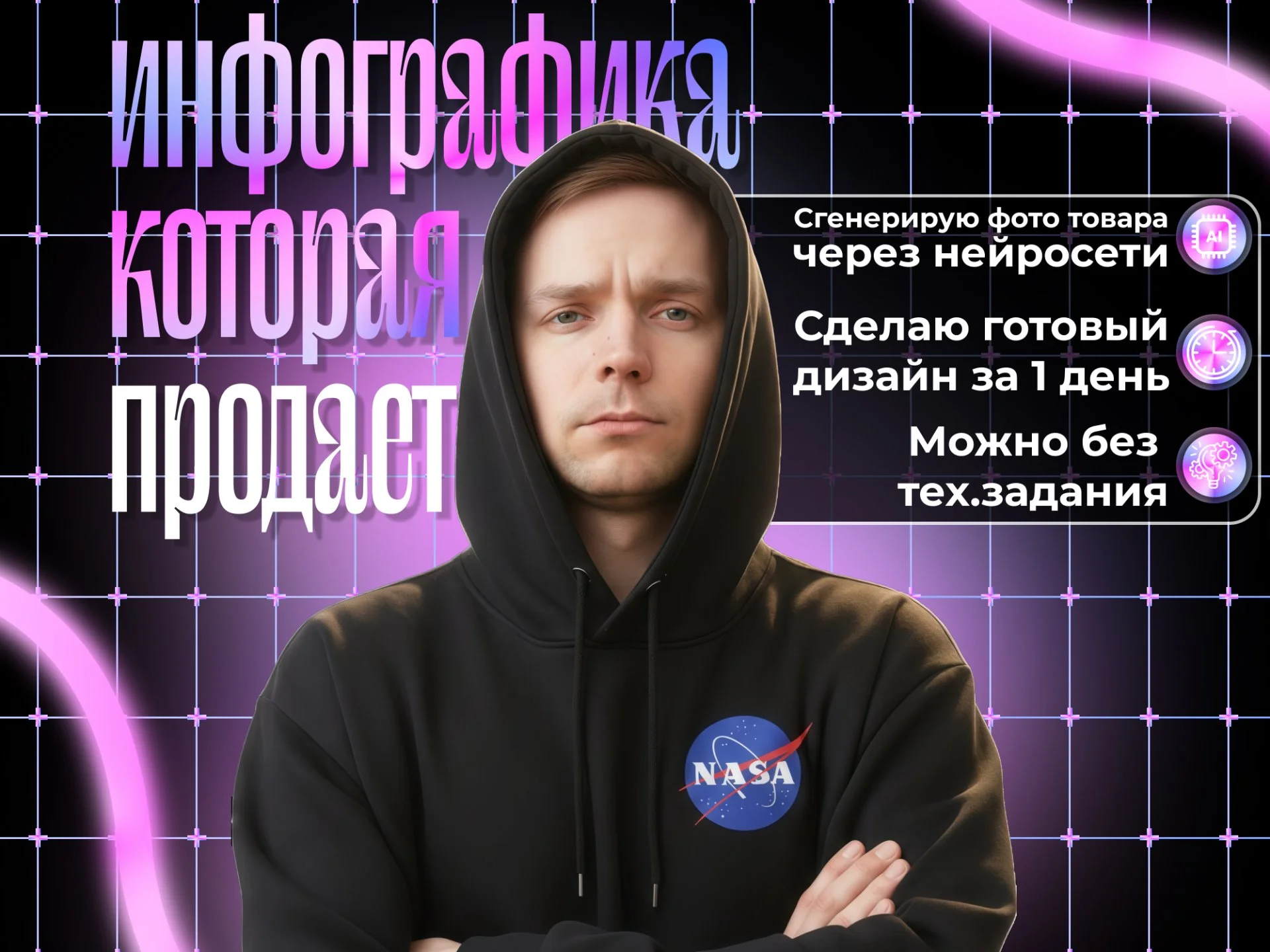 Инфографика для маркетплейсов Wildberries Ozon - изображение 1
