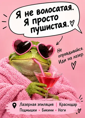 Лазерная эпиляция для девушек Краснодар