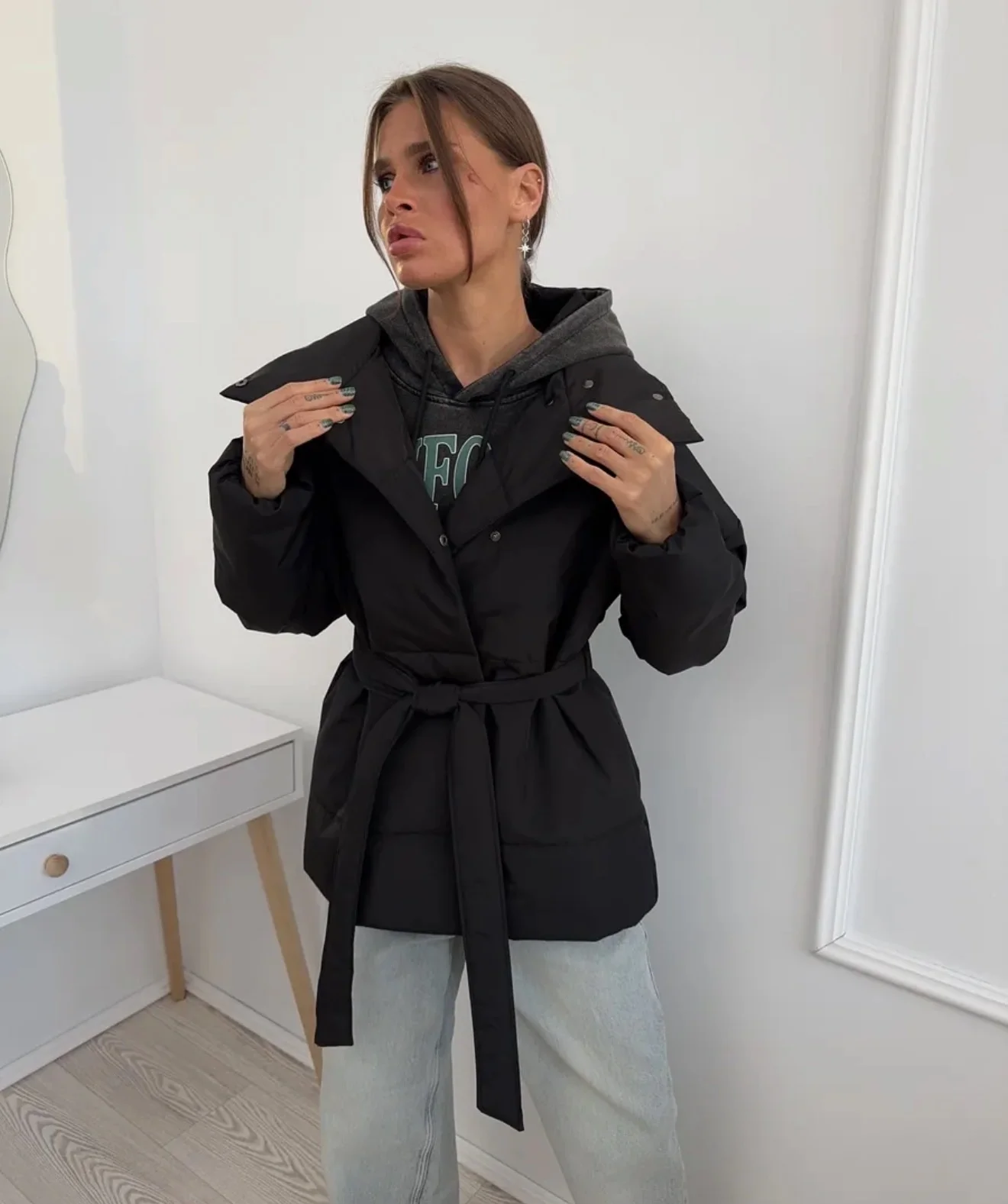 куртка новпя демисизонная женская 44-52 - миниатюра 8