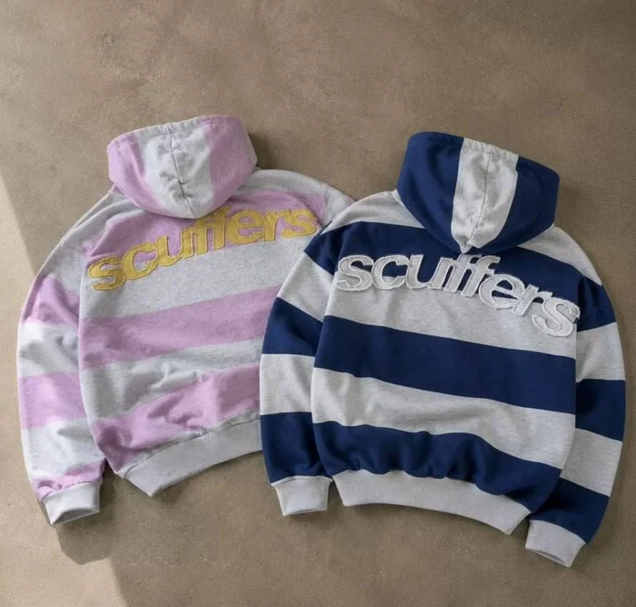 Зип худи Scuffers Pastel Stripe - изображение 1