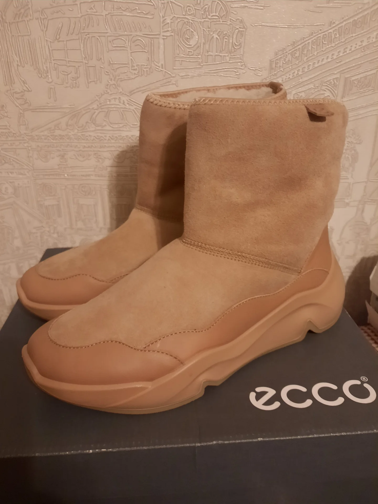 Новые угги Ессо Chunky 38 - миниатюра 3