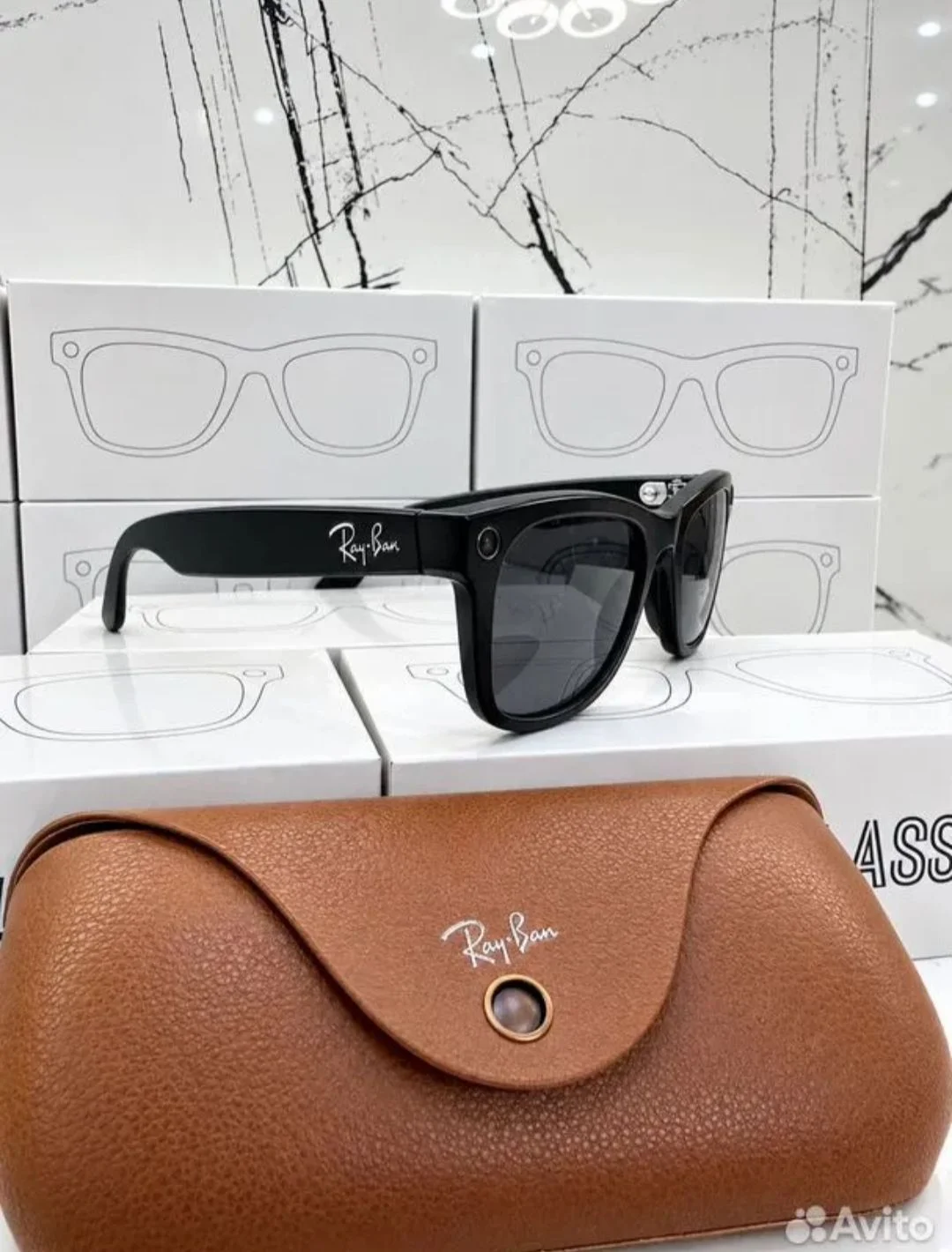 Ray Ban Wayfarer Gen 2 Очки с Камерой Фотохромные - миниатюра 3