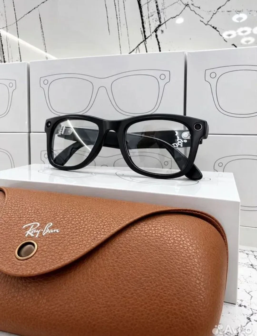 Ray Ban Wayfarer Gen 2 Очки с Камерой Фотохромные - миниатюра 4
