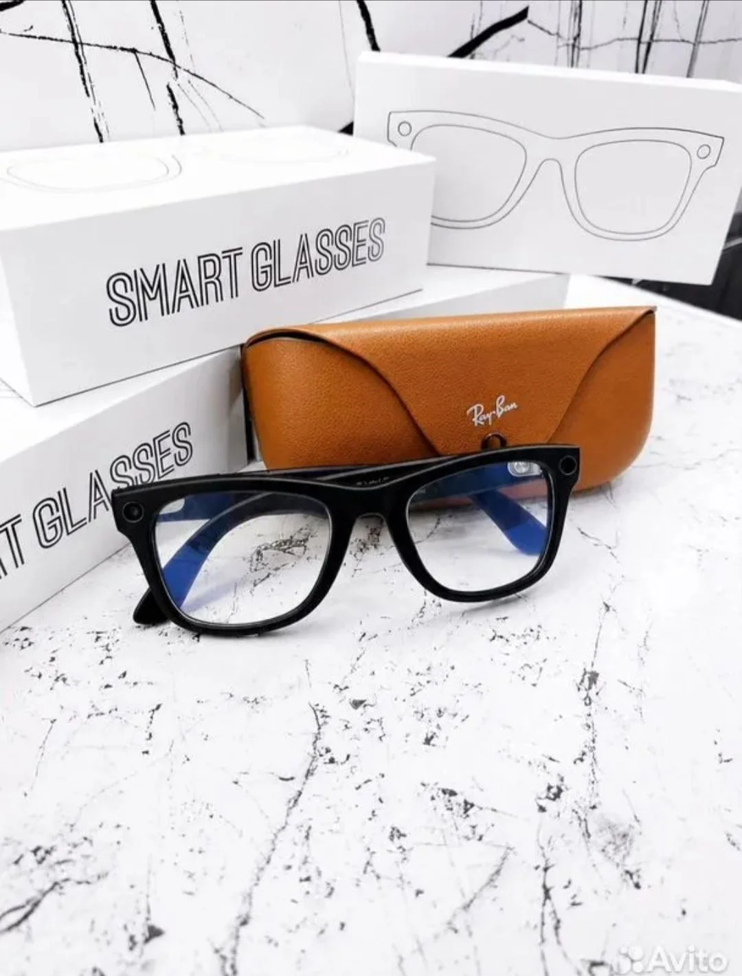 Ray Ban Wayfarer Gen 2 Очки с Камерой Фотохромные - миниатюра 7