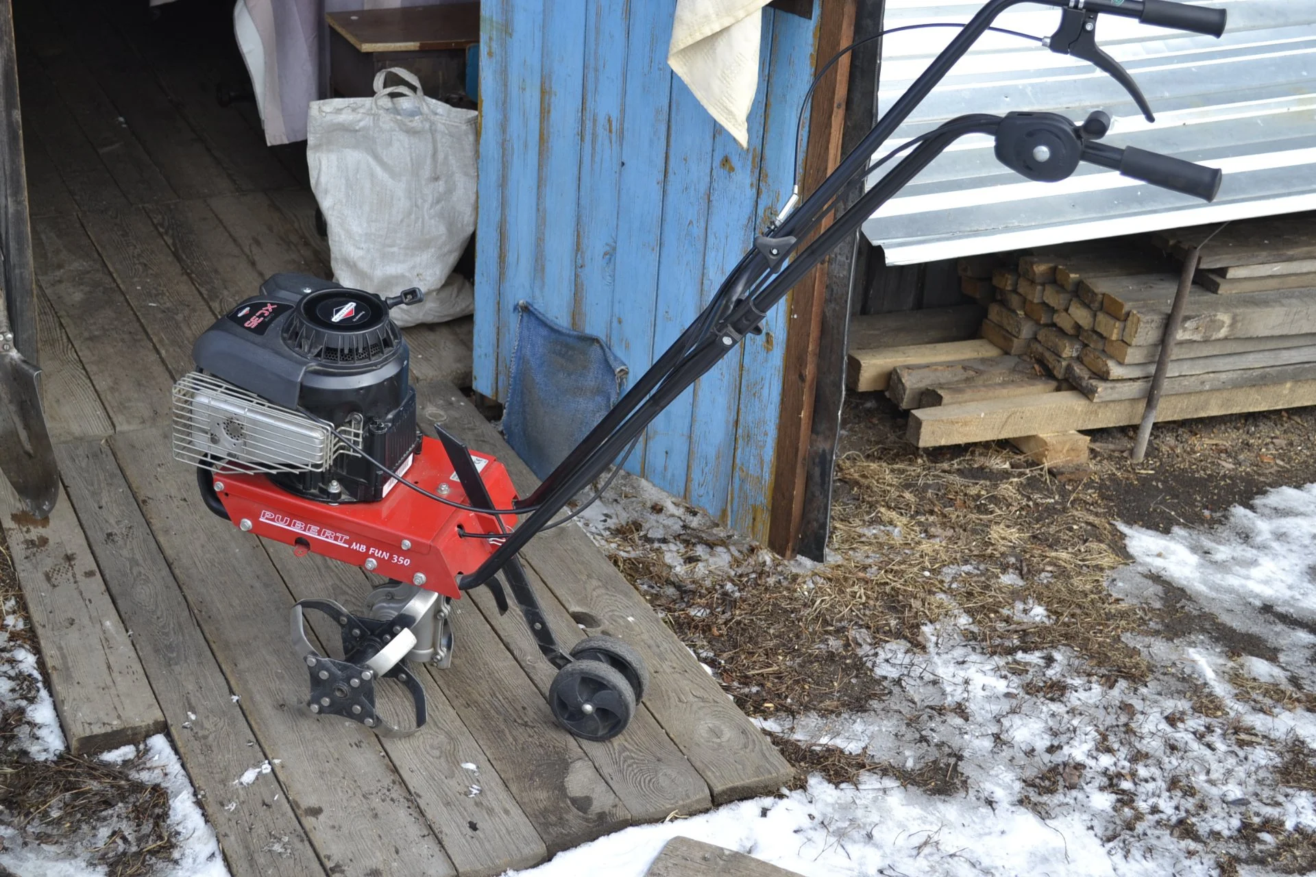 Культиватор бензиновый Pubert MB FUN 350, 3.5 л.с - миниатюра 3