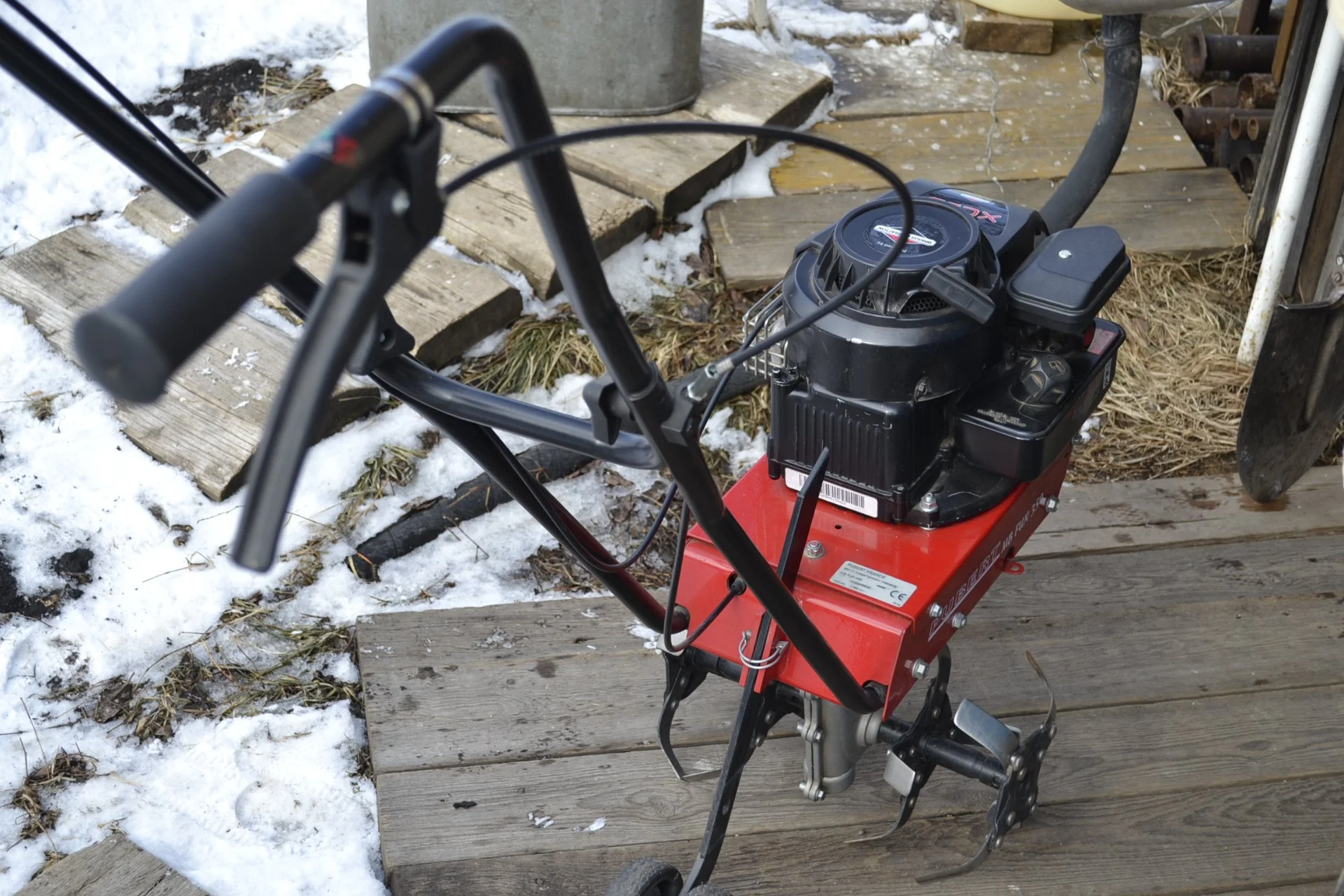 Культиватор бензиновый Pubert MB FUN 350, 3.5 л.с - миниатюра 4