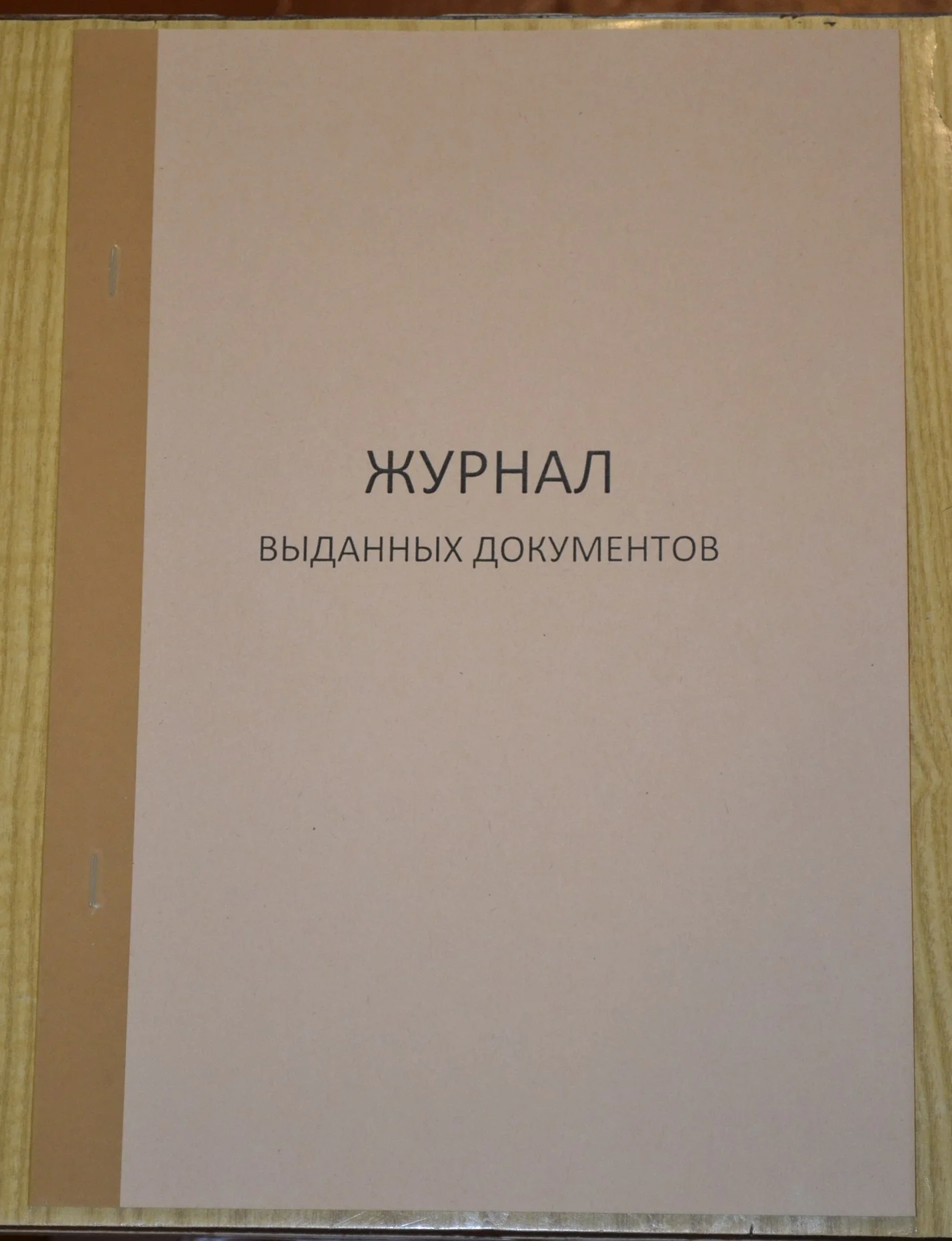 Журнал выданных документов - изображение 1