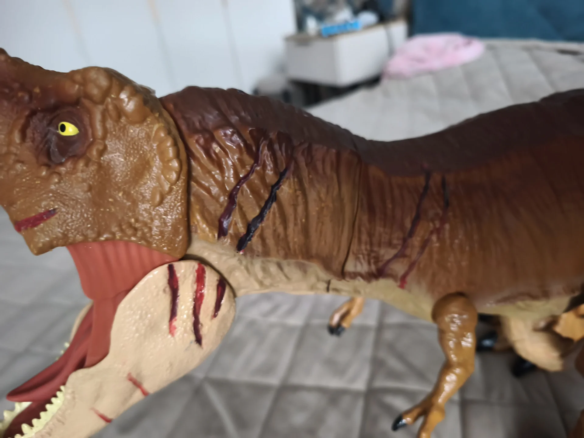 Динозавр Тиранозавр Jurassic world collosal - миниатюра 4