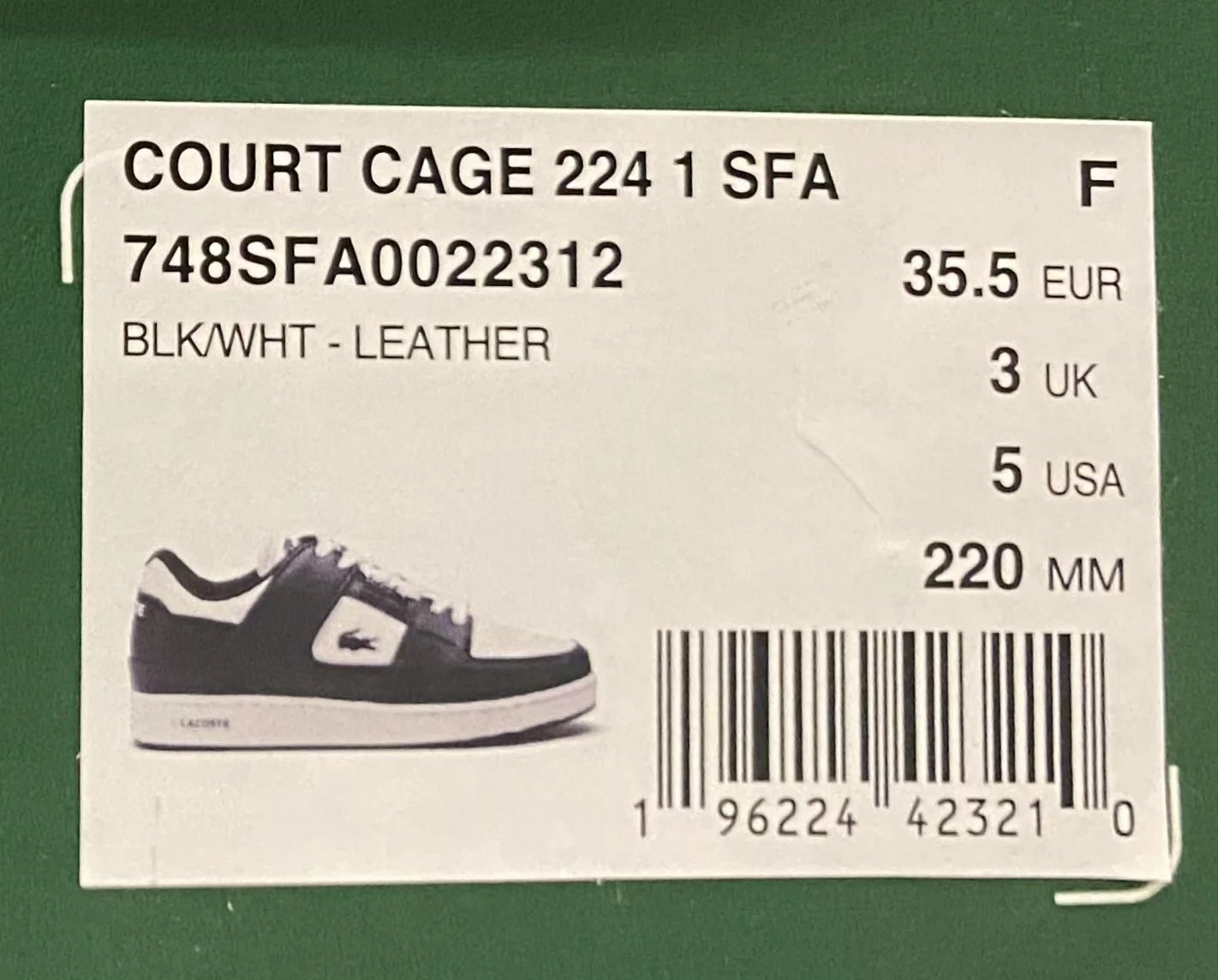 кроссовки Lacoste - миниатюра 8