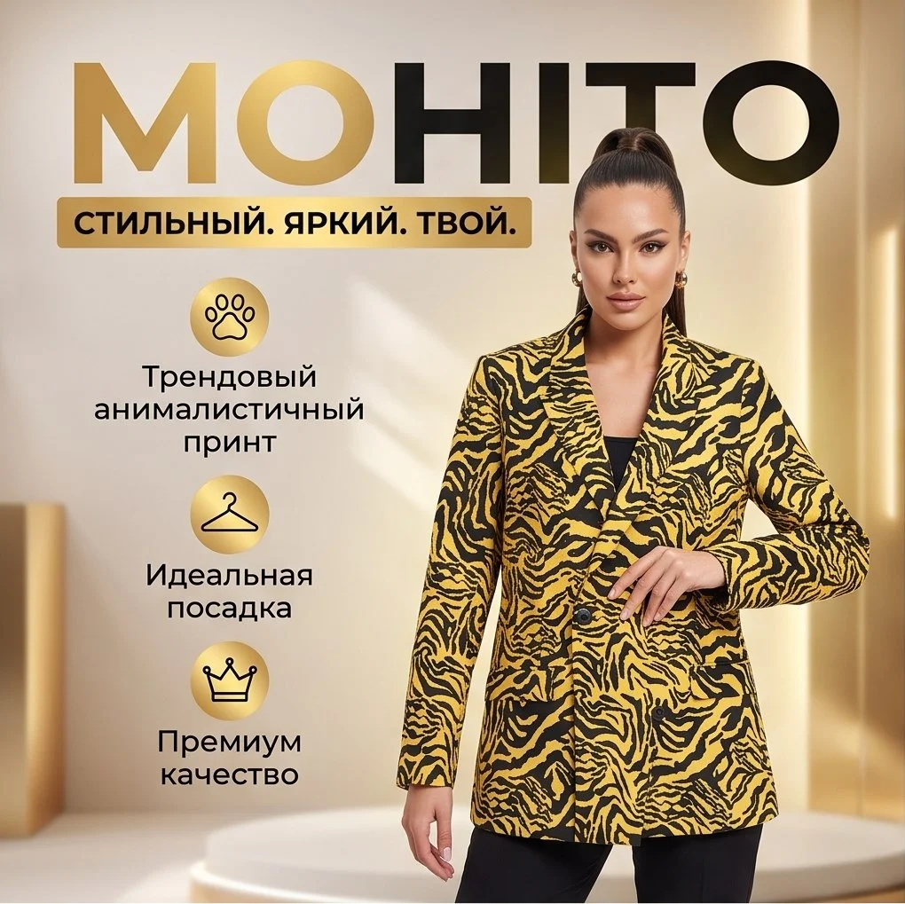 Пиджак женский MOHITO - изображение 1