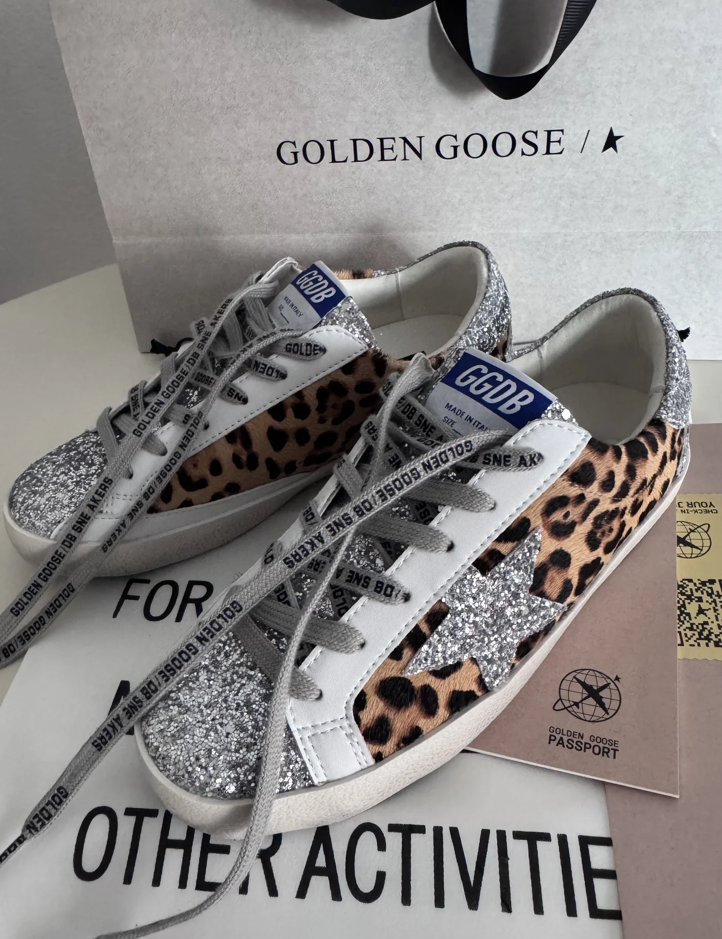 кроссовки GOLDEN GOOSE Superstar Glitter женские - изображение 1