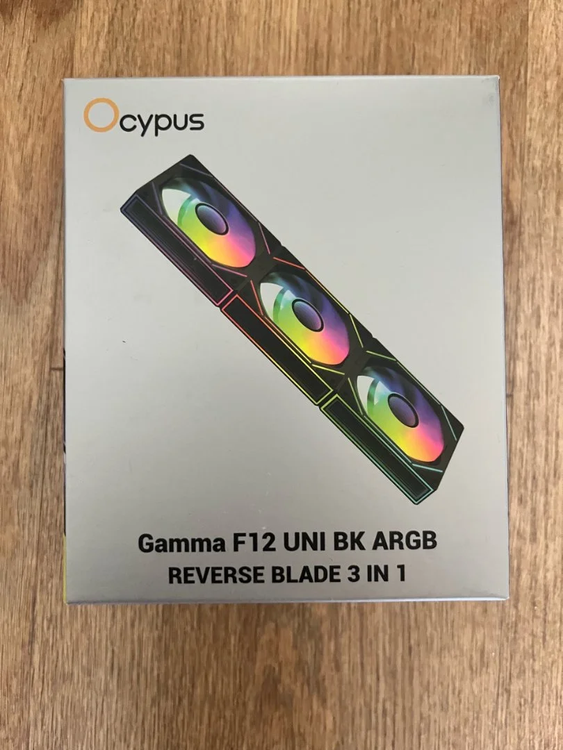 Gamma F12 UNI BK argb reverse blade 3 IN 1