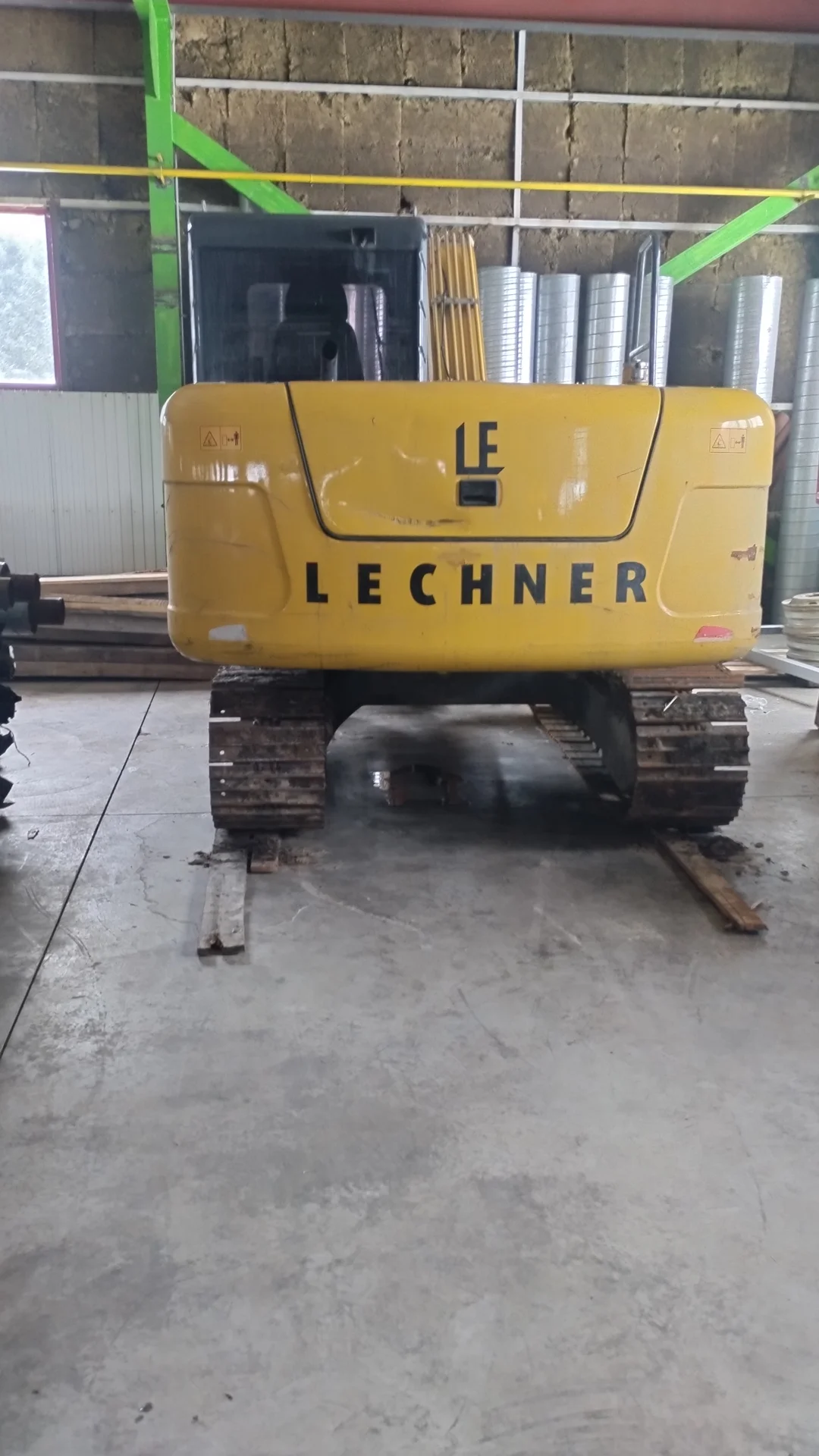 Lechner LE80, мини-экскаватор - миниатюра 2