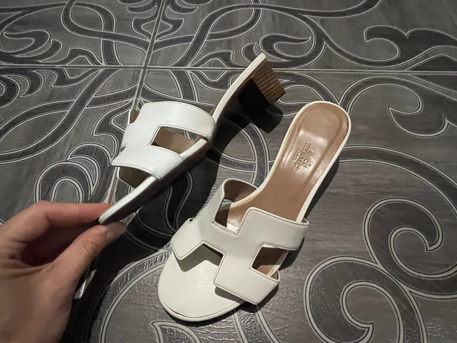 мюли hermes original - миниатюра 2