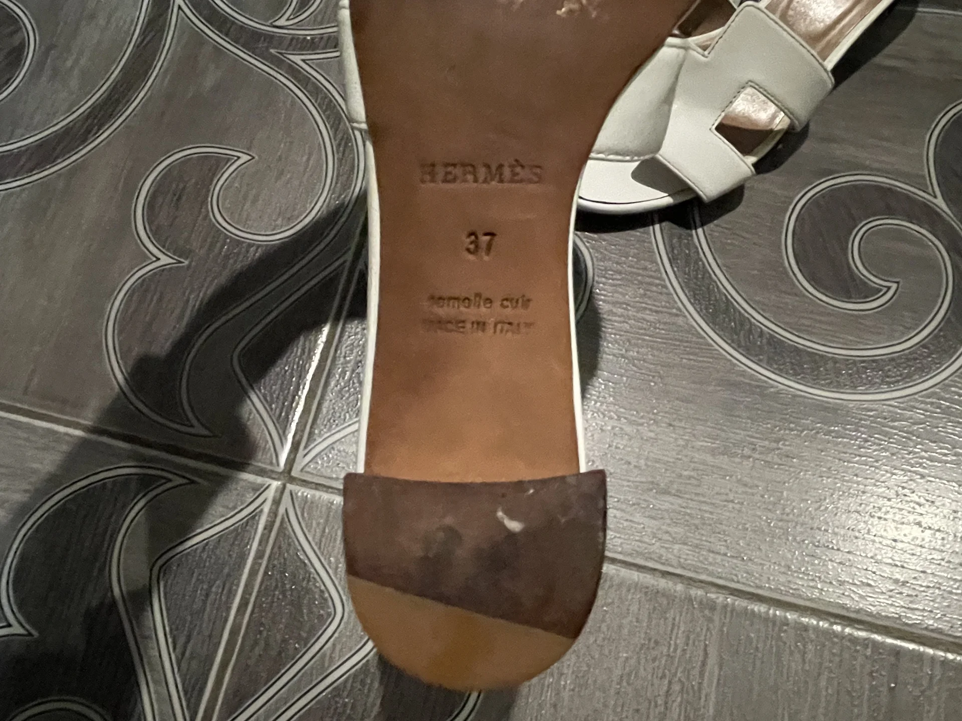 мюли hermes original - миниатюра 4