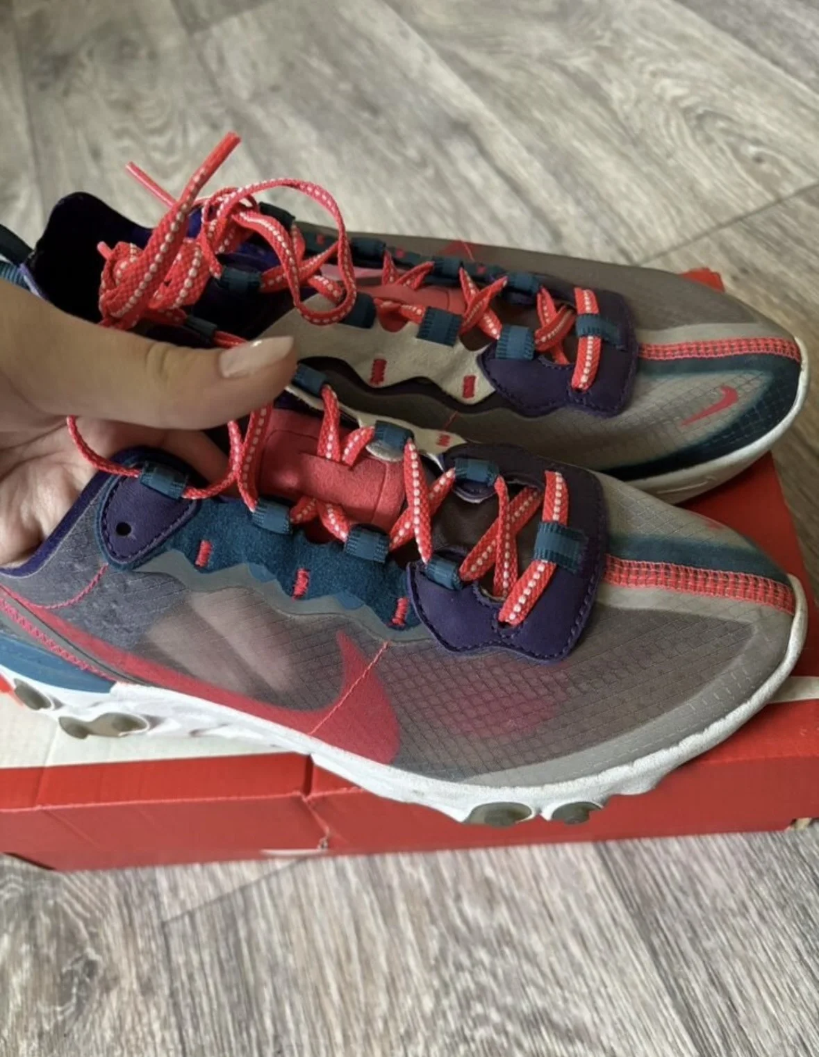 Кроссовки nike react element 87 - миниатюра 2