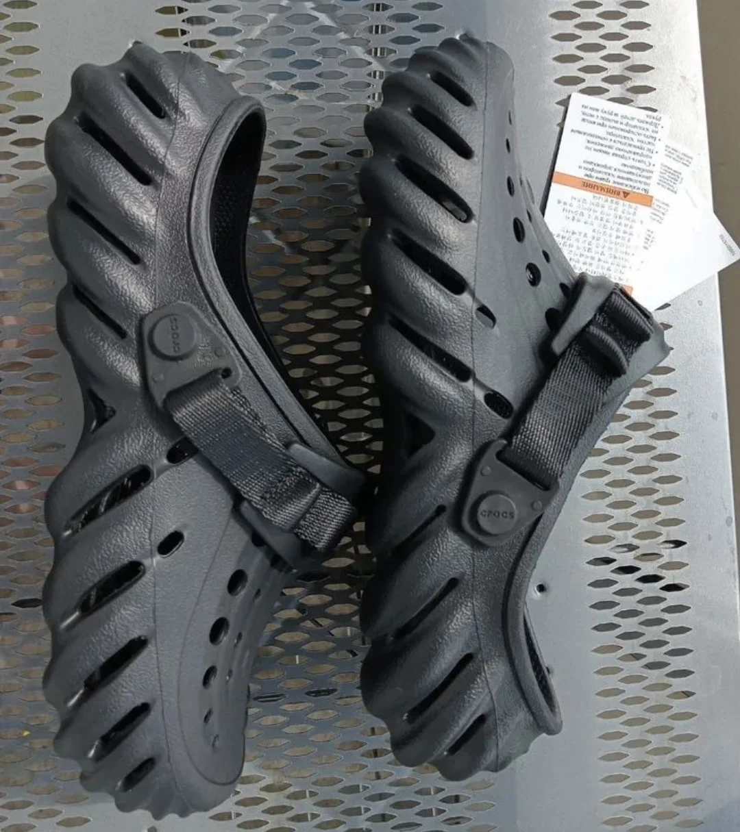Crocs echo clog Black noir - миниатюра 3