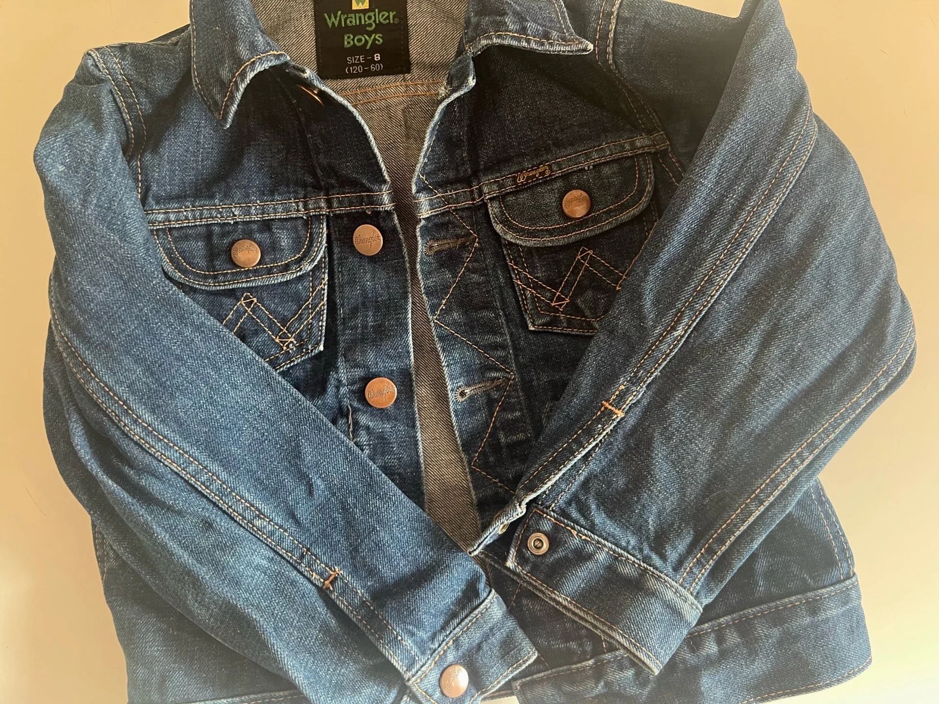 Куртка джинсовая для мальчика Wrangler Boys - миниатюра 4
