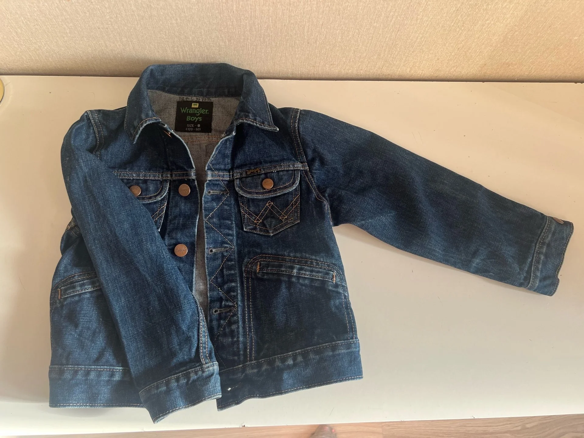 Куртка джинсовая для мальчика Wrangler Boys - миниатюра 5