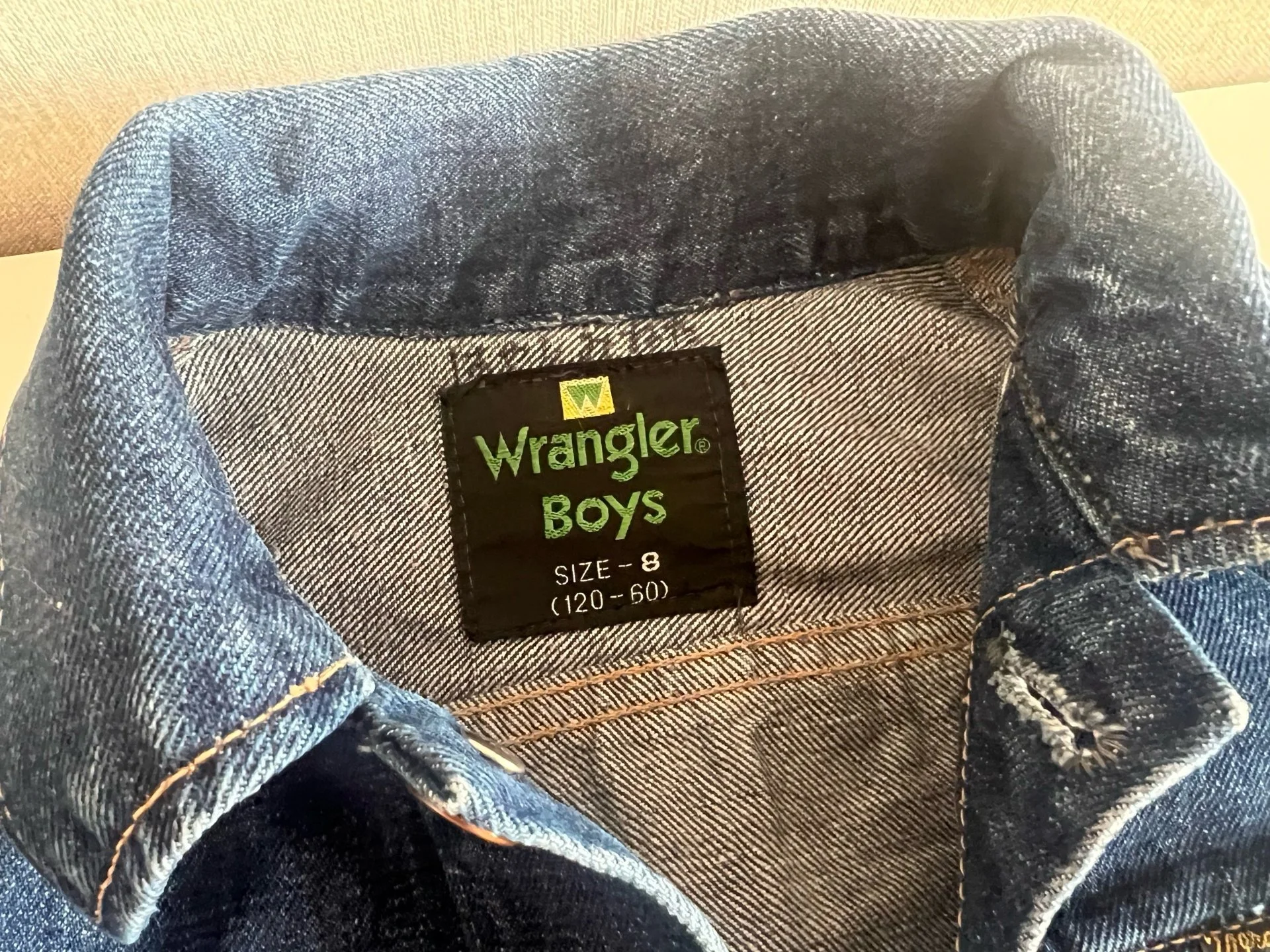 Куртка джинсовая для мальчика Wrangler Boys - миниатюра 6