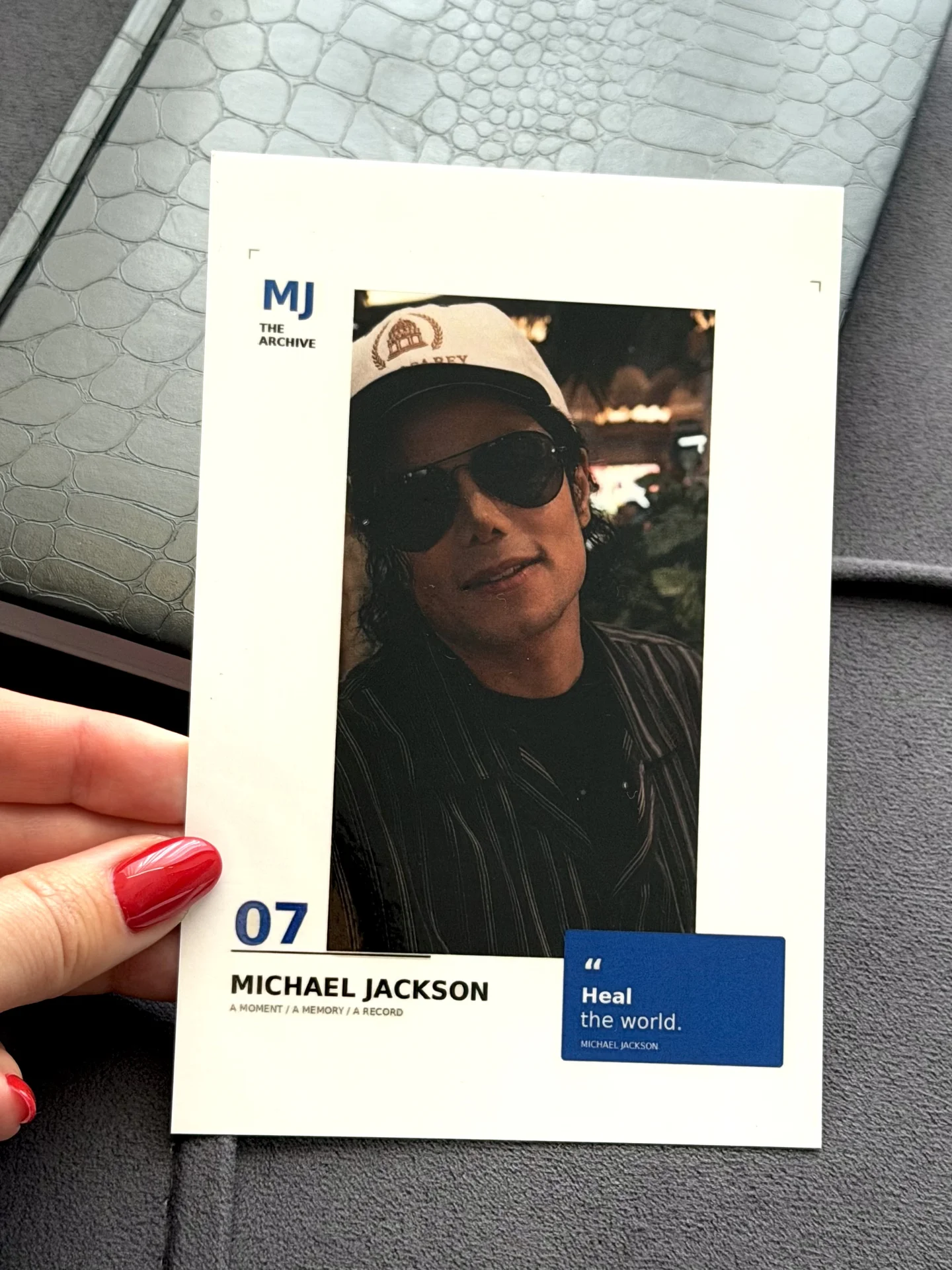 Michael Jackson/Майклен Джексон открытки. Mature E - миниатюра 6
