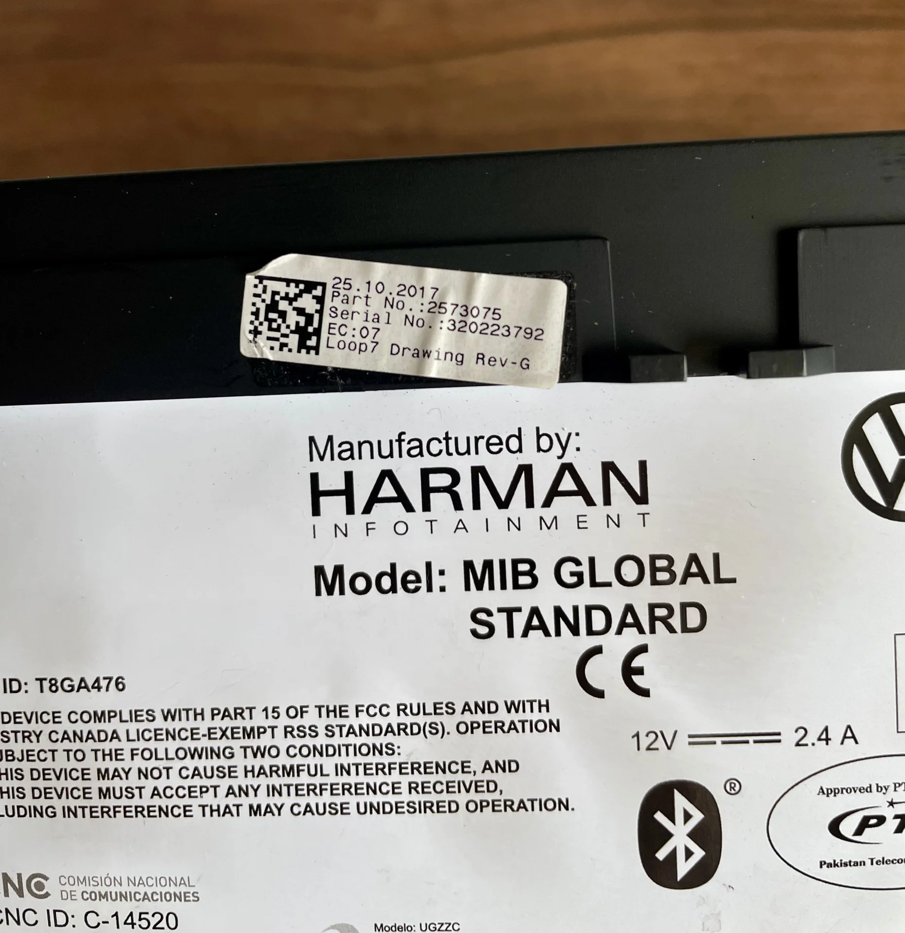 Магнитола volkswagen mib global harman - миниатюра 5