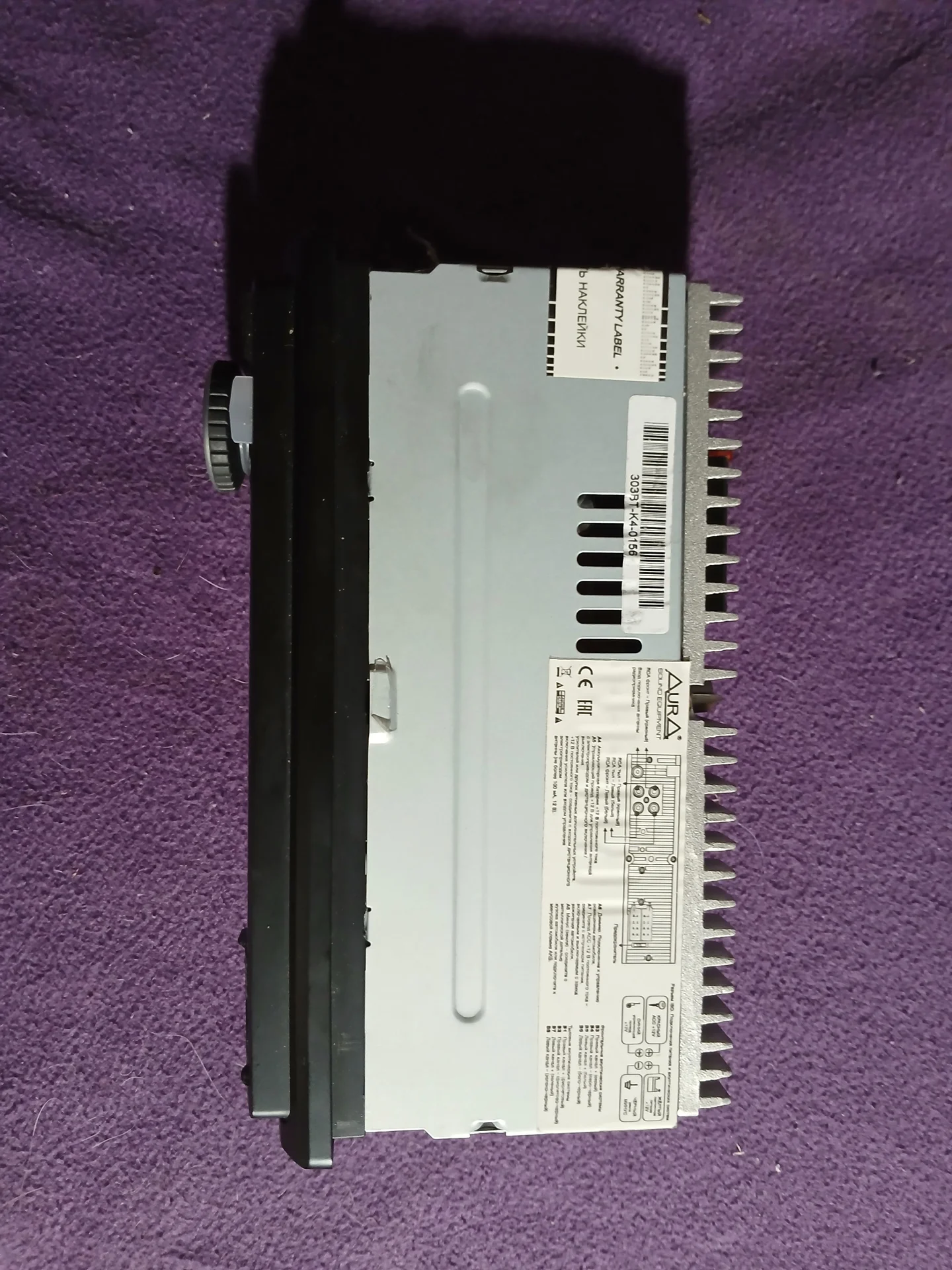 автомагнитола aura fireball-303bt и rca - миниатюра 2
