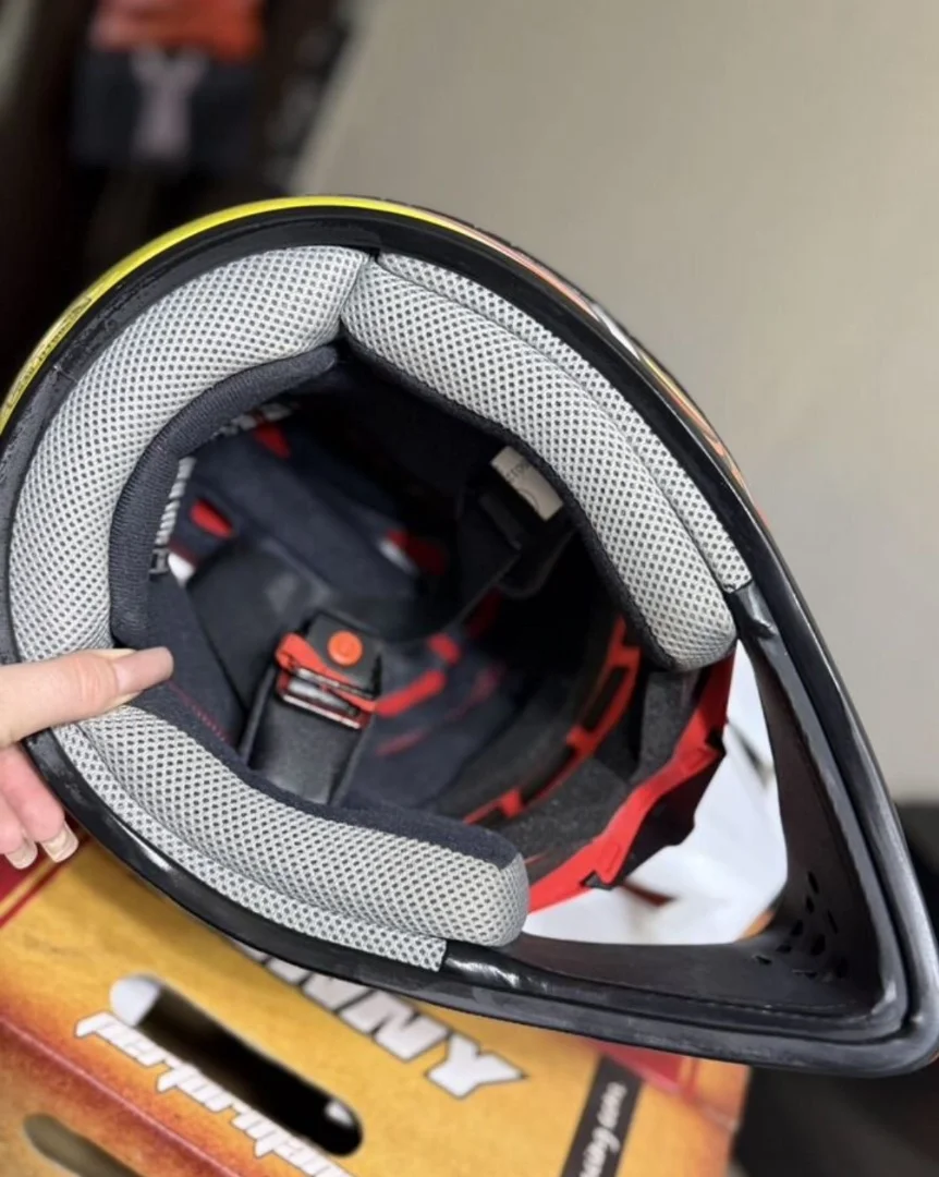 Шлем кроссовый Kenny performance red S - миниатюра 6
