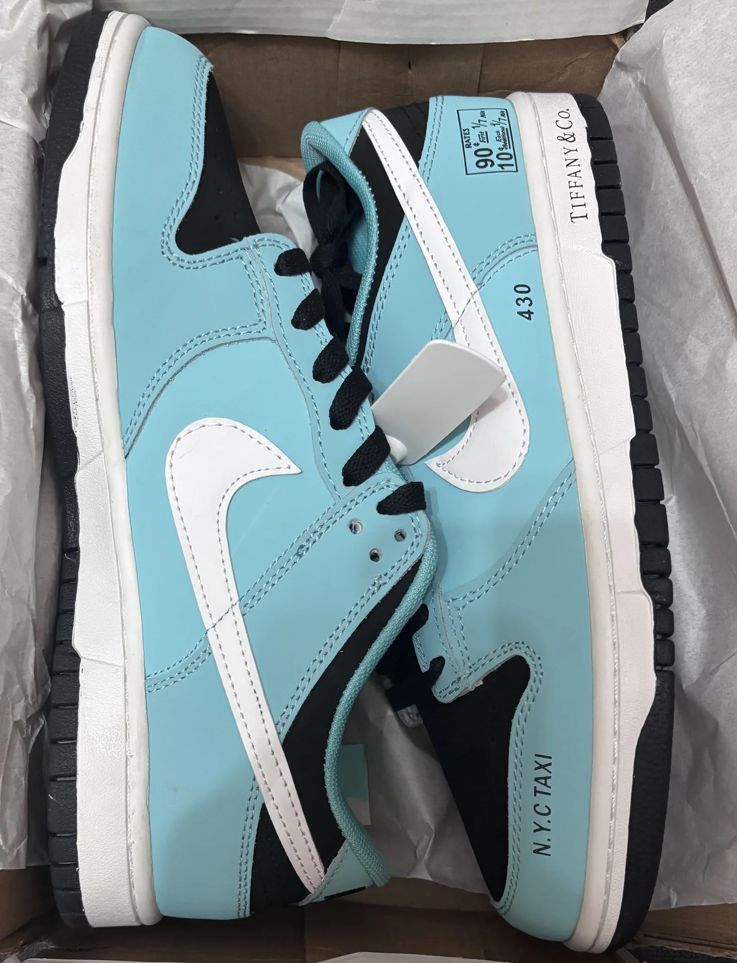 кроссовки Nike Dunk Tiffany - миниатюра 4
