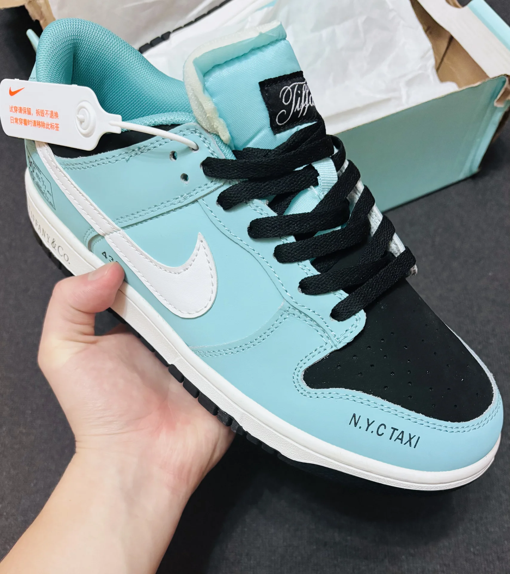 кроссовки Nike Dunk Tiffany - миниатюра 7