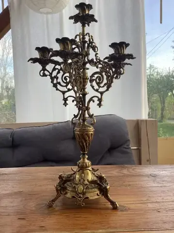 Подсвечник старинный