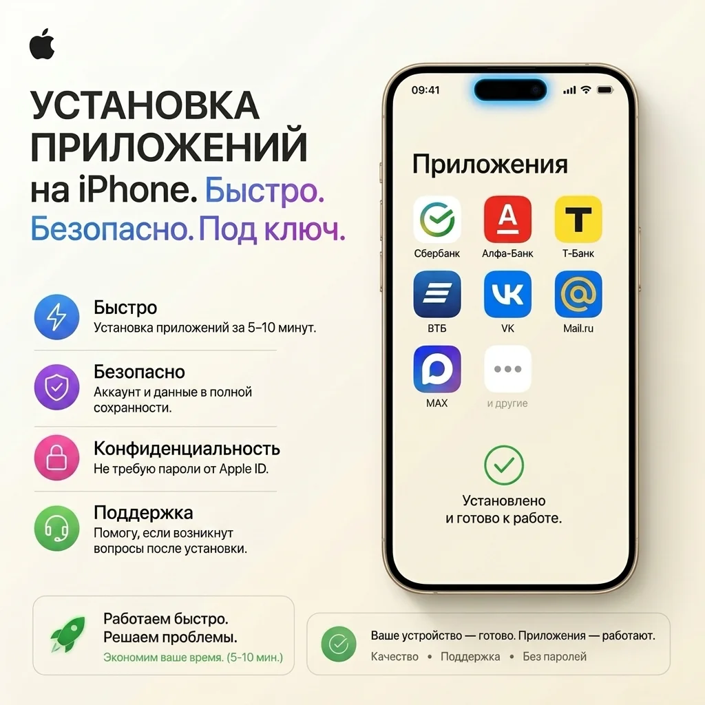 Установка удаленных приложений на iPhone - миниатюра 2
