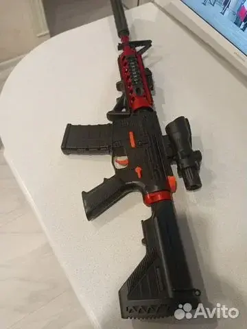 Ружье с оптикой и глушителем