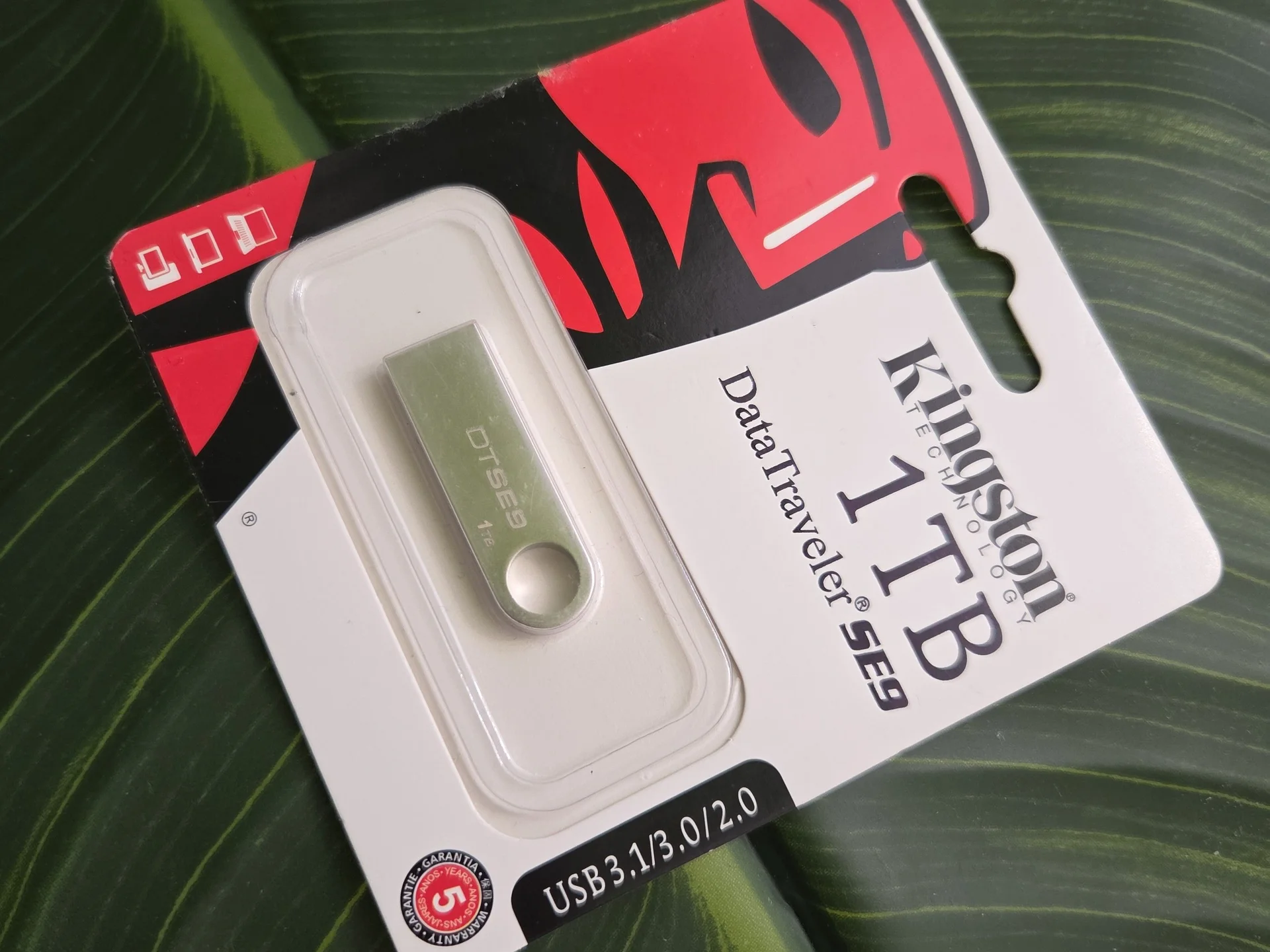 💾 USB флешка Kingston 1 ТБ. DataTraveler SE9. - миниатюра 4
