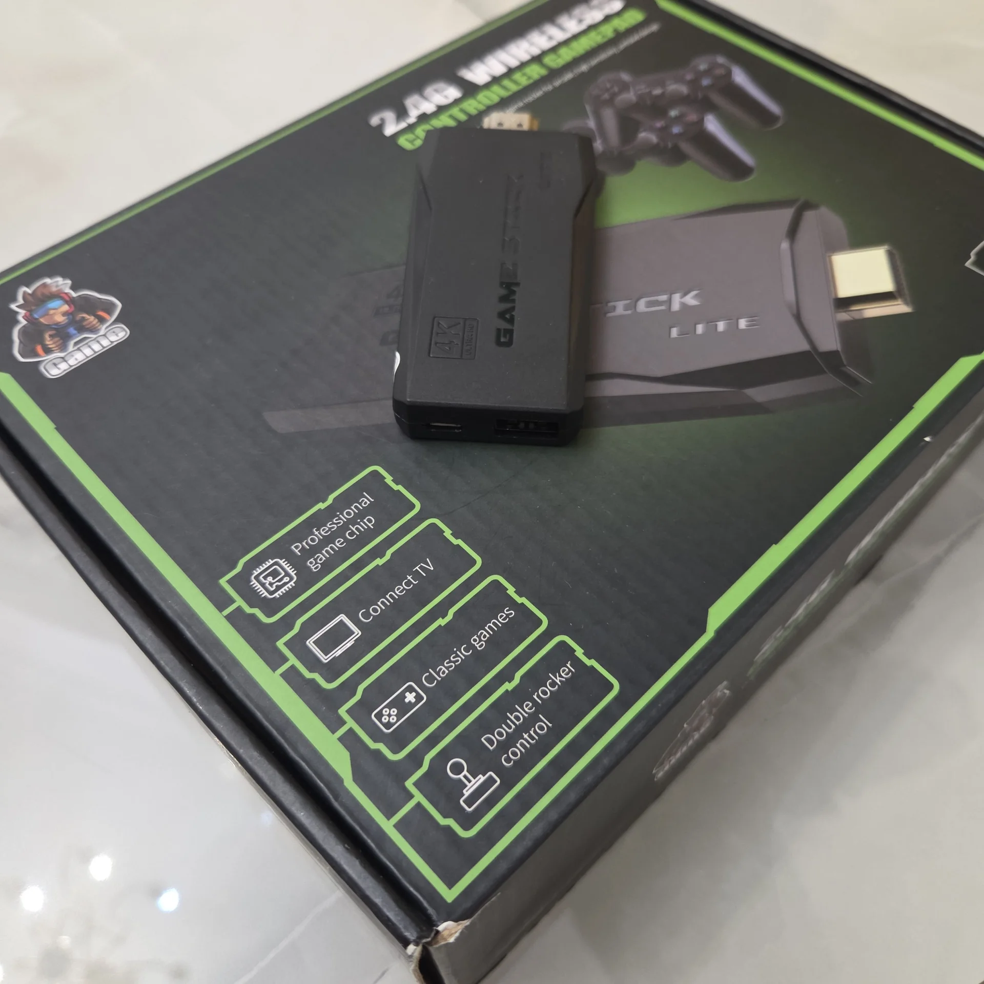 Game Stick Lite 🔥 / 2 джойстика / HDMI / 2.4G - миниатюра 10